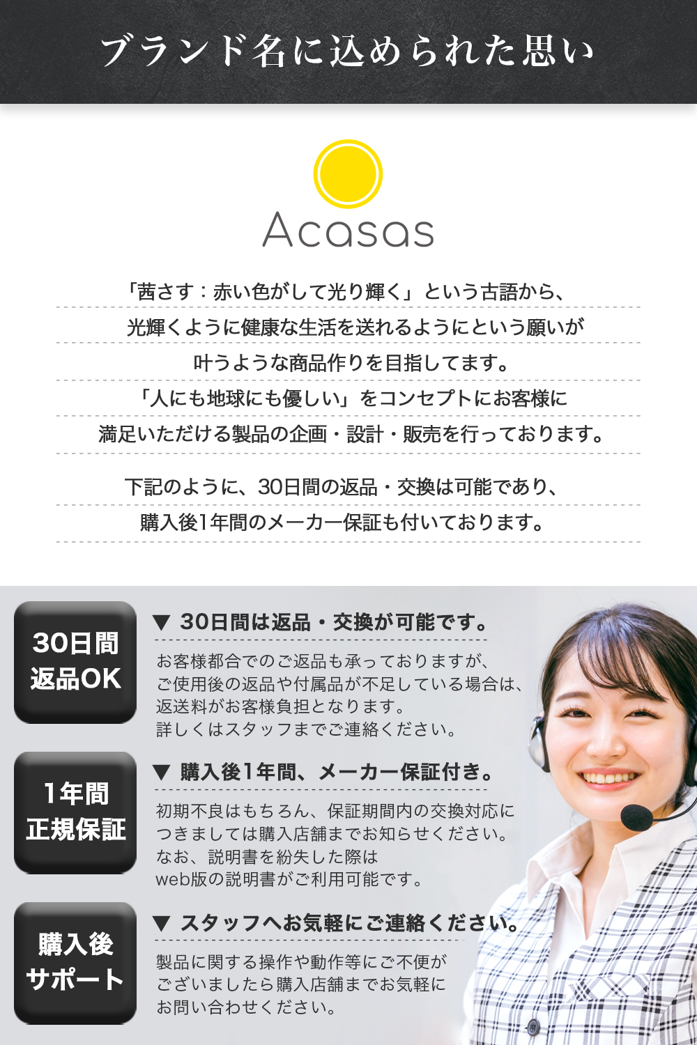 Acasas ミキサー A-1200